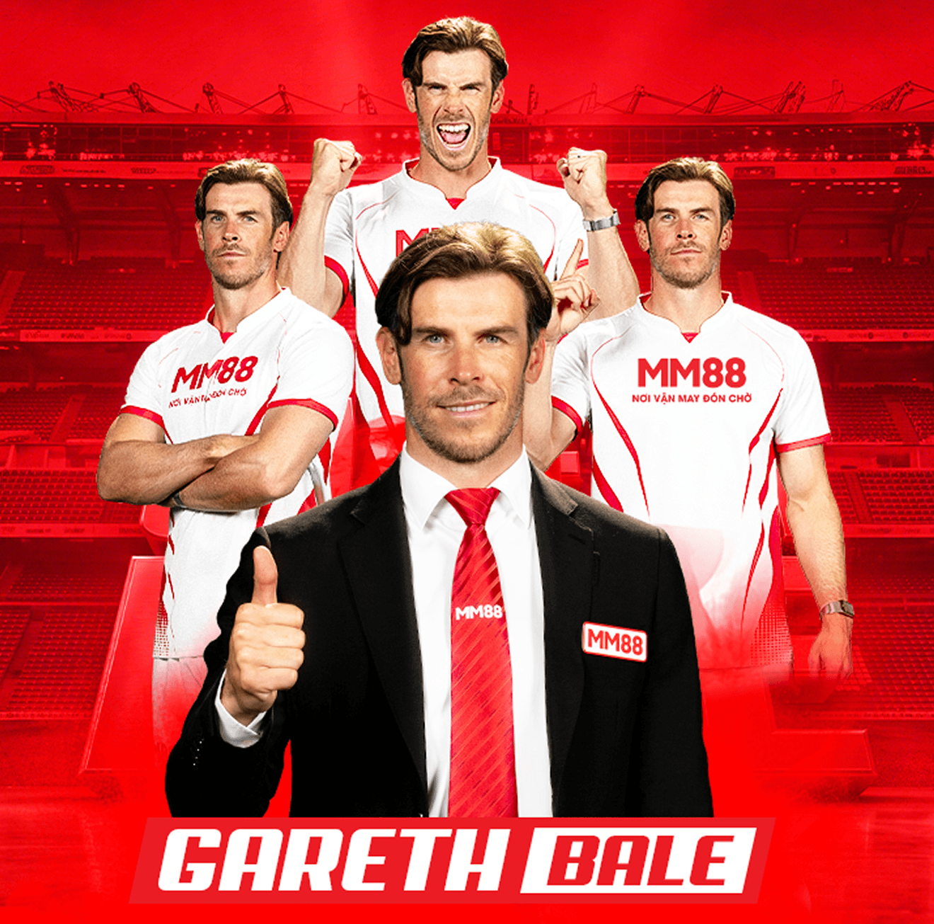 MM88 — Đối tác thương hiệu Gareth Bale