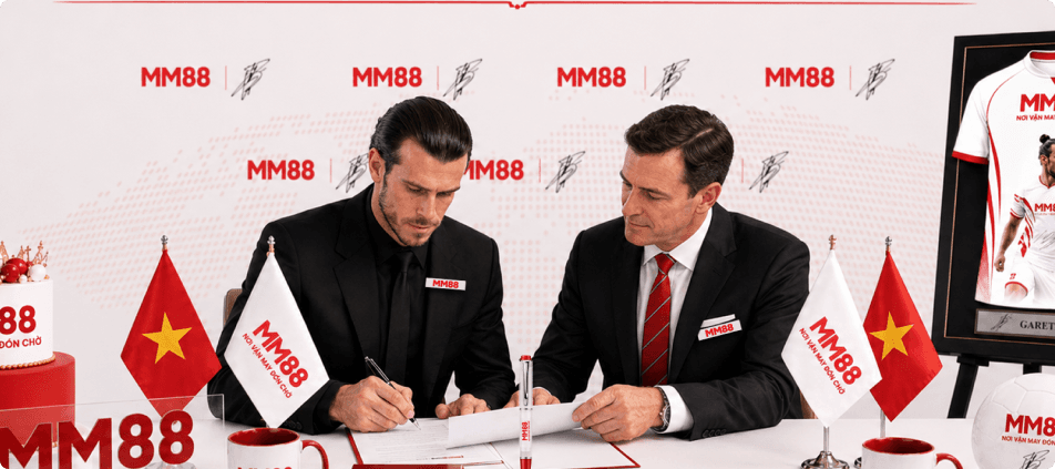 Gareth Bale ký kết hợp tác cùng MM88